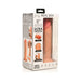 Jock Real Skin Vibrating Silicone Dildo 8 in. Light
