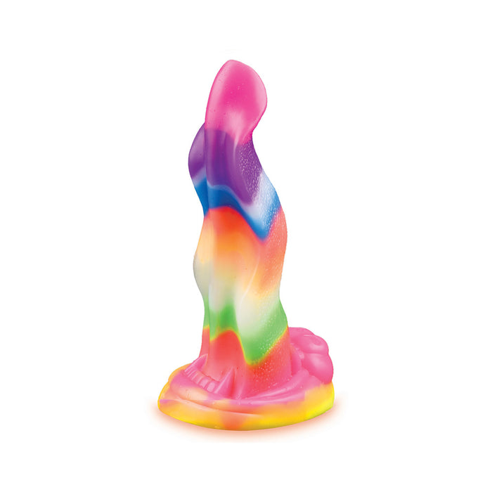 AlienNation Lick of the Lair 7 in. Glow-in-the-Dark Silicone Dildo