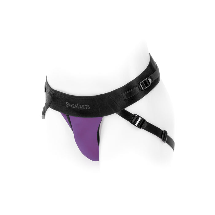 SpareParts Joque Cover Underwr Harness Purple (Double Strap) Size A Nylon