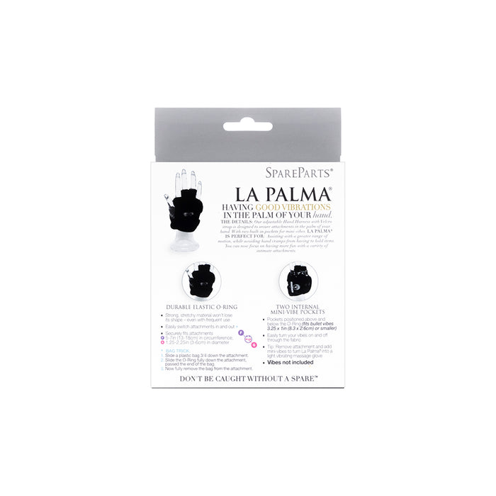 SpareParts La Palma Harness - Glove Only Black Left Size XL