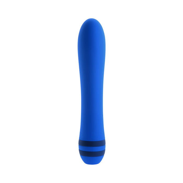 Evolved The Pleaser Rechargeable Vibrator Silicone Blue