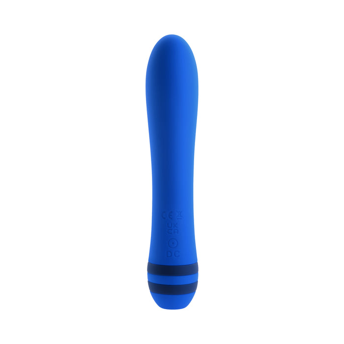 Evolved The Pleaser Rechargeable Vibrator Silicone Blue