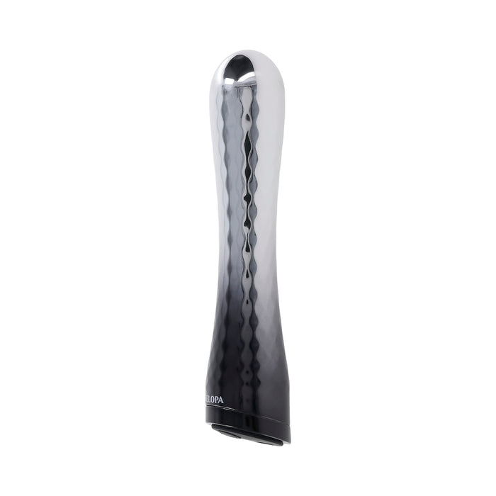 Selopa Silverado Rechargeable Vibrator ABS Plastic & Silicone Silver/Black