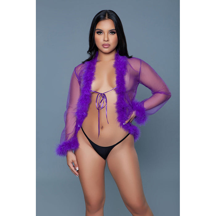 BeWicked Bou Robe Violet O/S