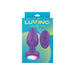Luv Inc Pr17: Vibrating Plug with Remote Purple