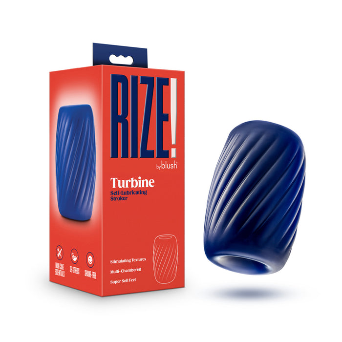 Rize Turbine Self-Lubricating Stroker Blue