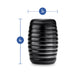 Rize Grasp Self-Lubricating Stroker Black