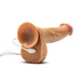 Dr. Skin Silicone Dr. Phillips 8.5 in. Thrusting, Gyrating & Vibrating Dildo with Remote Control Tan