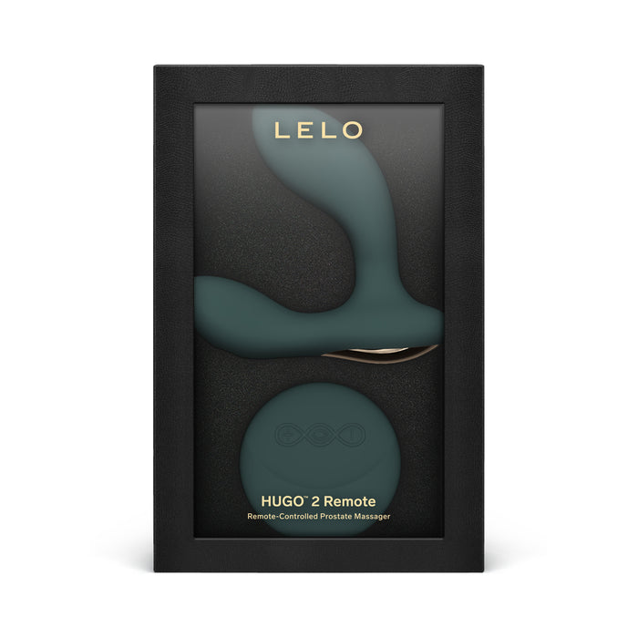 Lelo Hugo 2 Prostate Vibrator With Remote Green