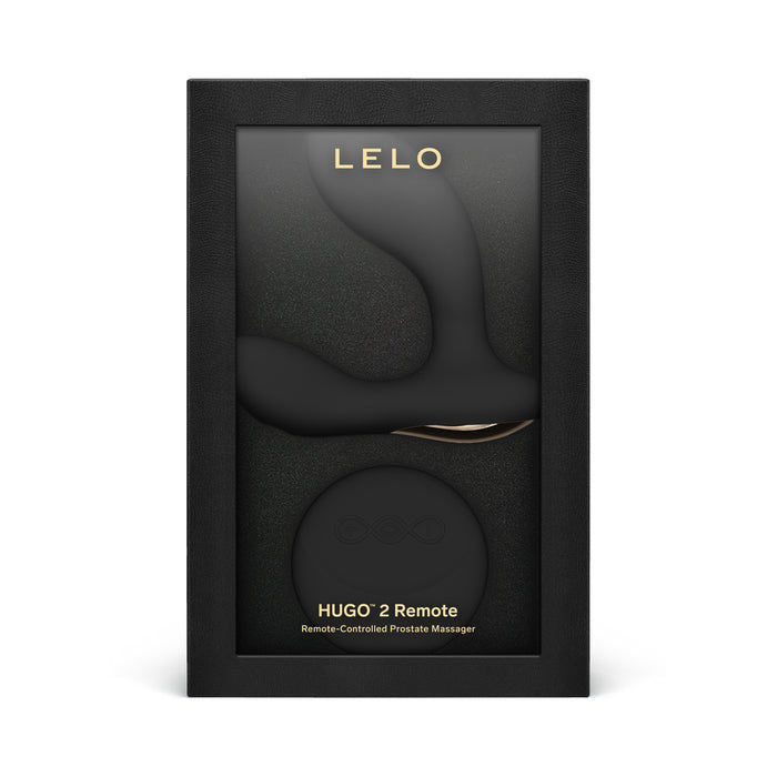 Lelo Hugo 2 Prostate Vibrator With Remote Black