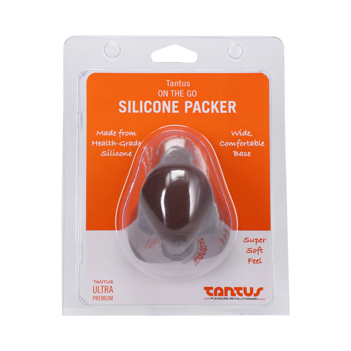 Tantus On The Go Silicone Packer Espresso (Clamshell)
