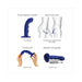 Strap-On-Me Tapping Dildo Wave Night Blue