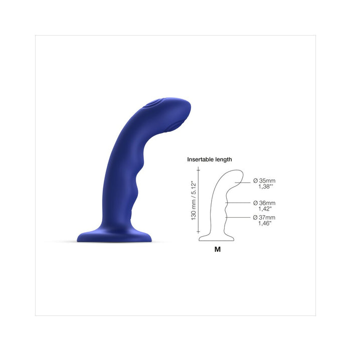 Strap-On-Me Tapping Dildo Wave Night Blue