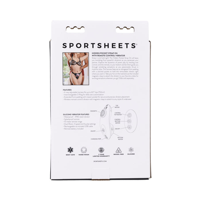 Sportsheets Hidden Pocket Strap On