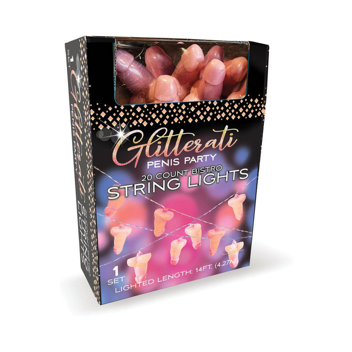 Glitterati Penis Party String Lights 14 '