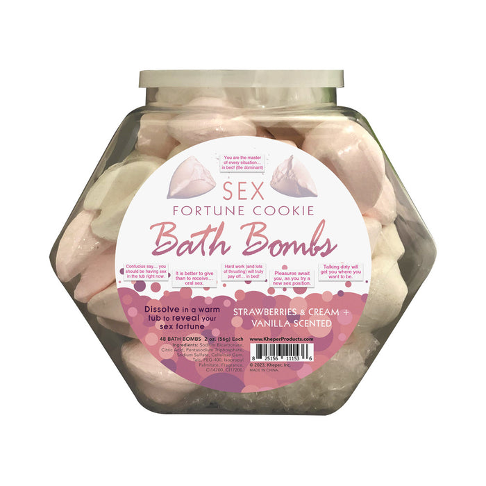 Sex Fortune Cookie Bath Bomb 48-Piece Fishbowl