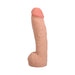 The Realistic Cock Hung 12 in. ULTRASKYN Vac-U-Lock Dildo Vanilla