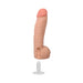 The Realistic Cock Hung 12 in. ULTRASKYN Vac-U-Lock Dildo Vanilla