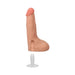 The Realistic Cock Squirting 9.5 in. ULTRASKYN Vac-U-Lock Dildo Vanilla