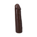 The Realistic Cock 7 in. ULTRASKYN Vac-U-Lock Dildo Chocolate