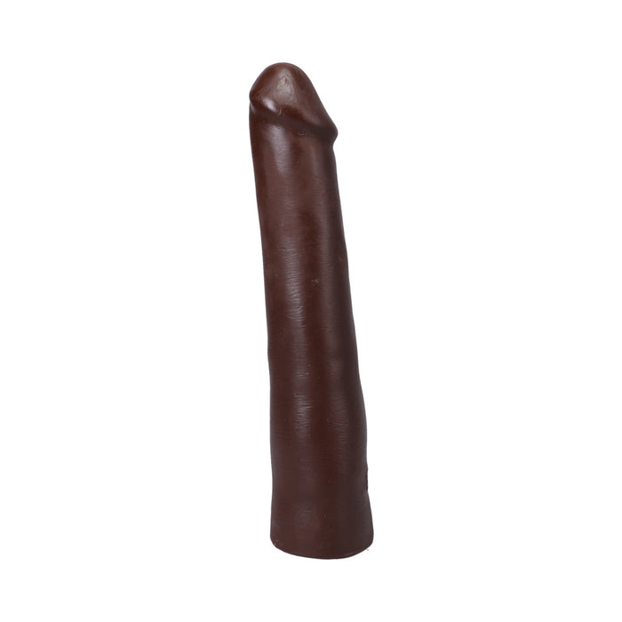 The Realistic Cock 9 in. ULTRASKYN Vac-U-Lock Dildo Chocolate