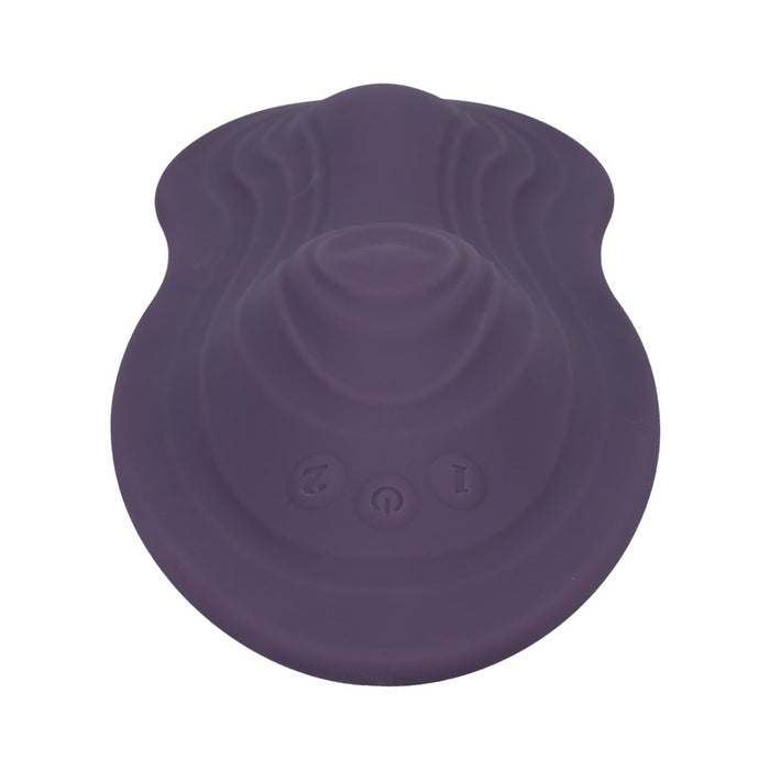 iRide Pleasure Seat Throb Rechargeable with Wireless Remote Dusty Purple