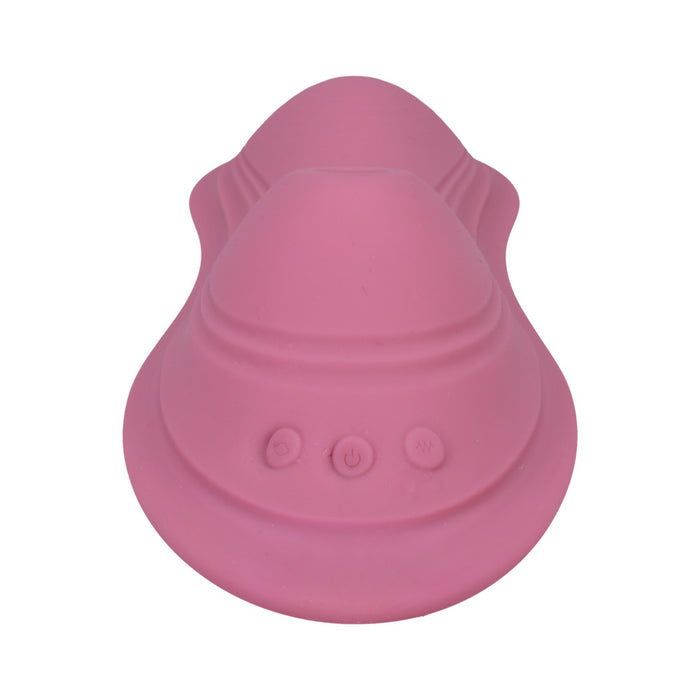 iRide Pleasure Seat Suck Rechargeable with Wireless Remote Dusty Pink