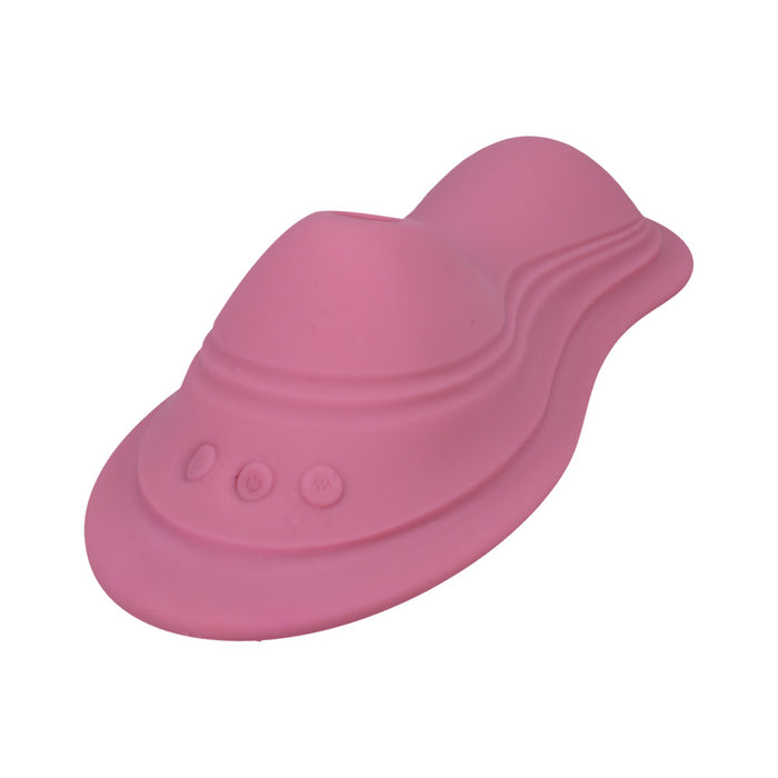iRide Pleasure Seat Suck Rechargeable with Wireless Remote Dusty Pink