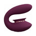 Twitch 3 Silicone Rechargeable Vibrator & Suction Burgundy