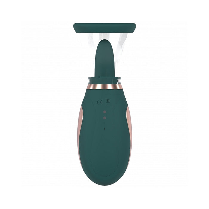 Pumped Enhance Automatic Rechargeable Vulva & Breast Pump Forest Green