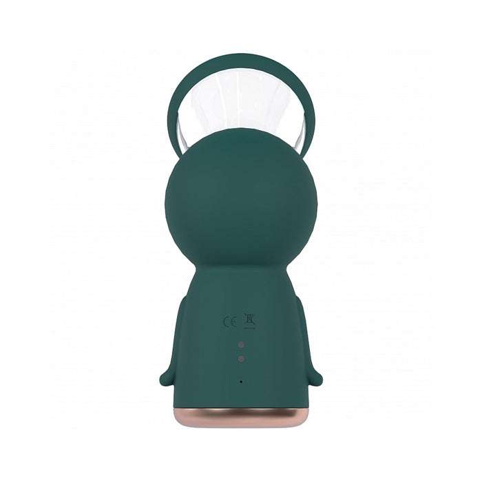Pumped Exquisite Automatic Rechargeable Vulva & Breast Pump Forest Green