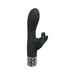 Royal Gems Monarch Silicone Rechargeable Vibrator Black