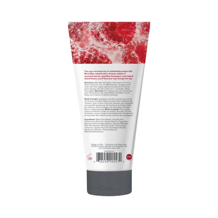Coochy Berry Bliss Shave Cream 0.5 oz.