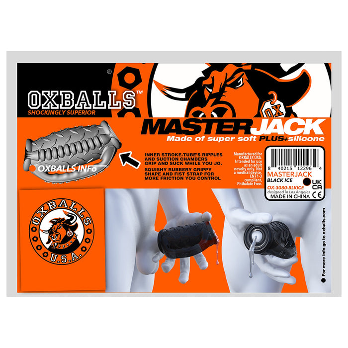 OxBalls Masterjack Double Penetration Jo Clear Ice