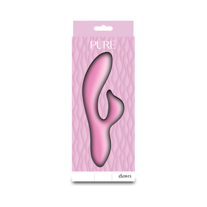 Pure Dawn Vibrating Rabbit Pink