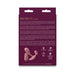 Secrets Echo Insertable Vibe with Remote Dusty Rose
