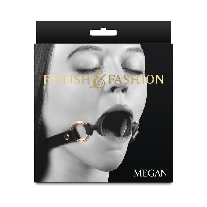 Fetish & Fashion Megan Ring Gag Black