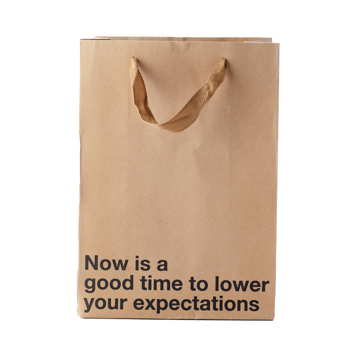 Snarky Gift Bags Lower Your Expectations 3pk