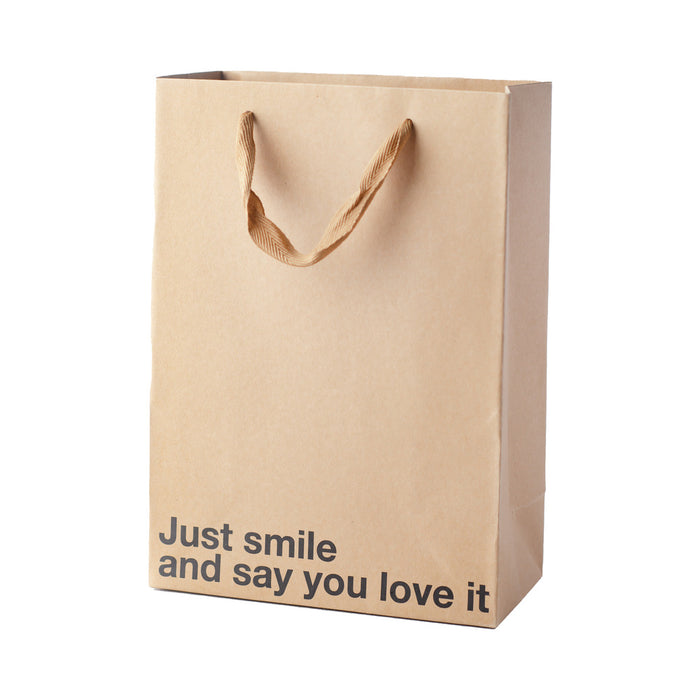 Snarky Gift Bags Just Smile 3pk