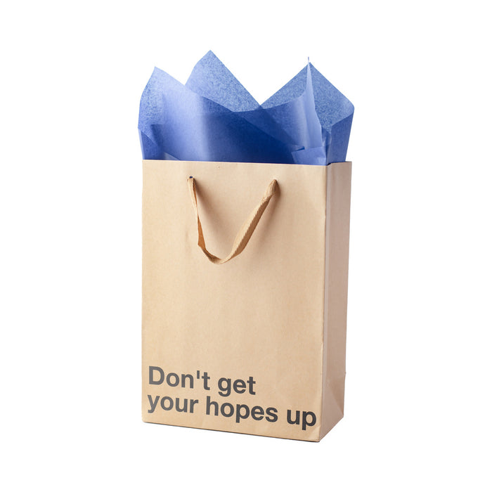 Snarky Gift Bags Don't Get Your Hopes Up 3pk