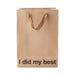 Snarky Gift Bags I Did My Best 3pk