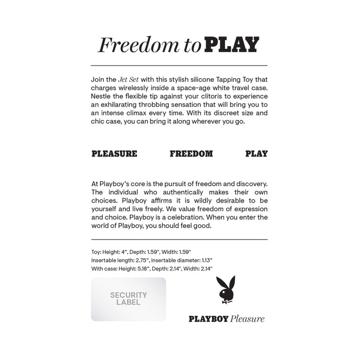 Playboy The Jet Set Tapping Wild Aster/Silver