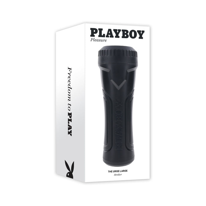 Playboy The Urge Large Stroker Non Vibrating TPE Black