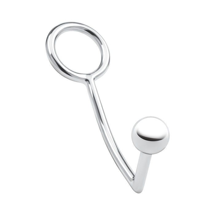 Blue Line Stainless Steel Anal Hook & Cock Ring