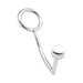 Blue Line Stainless Steel Anal Hook & Cock Ring