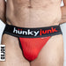 Oxballs Oxjok Hunker Comfy-Pouch Slider-Strap Jock Red Hot S