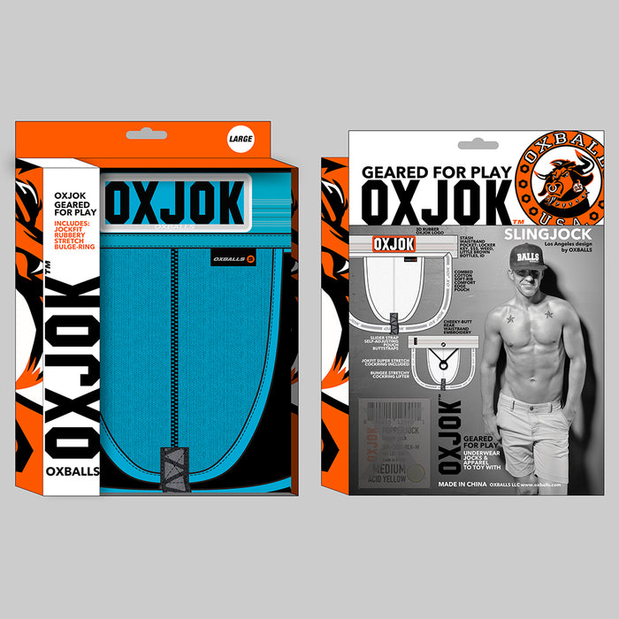 Oxballs Oxjok Slingjock Upthrust Slider-Strap Jock Pool 2XL