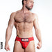 Oxballs Oxjok Slingjock Upthrust Slider-Strap Jock Red Hot L