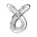 King Cock Double Dildo 18 in. Clear