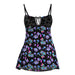 Magic Silk Hazy Dayz Dress & G-String Set Mushroom L/XL